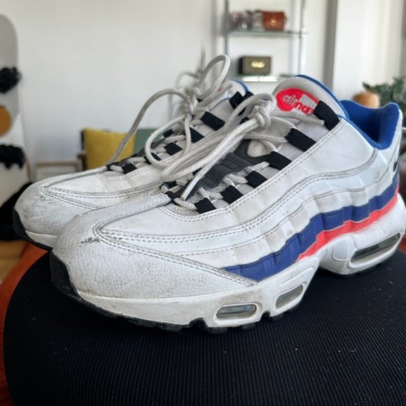 Nike Air Max 95 "Essential" White Ultramarine - Picture 8 of 9
